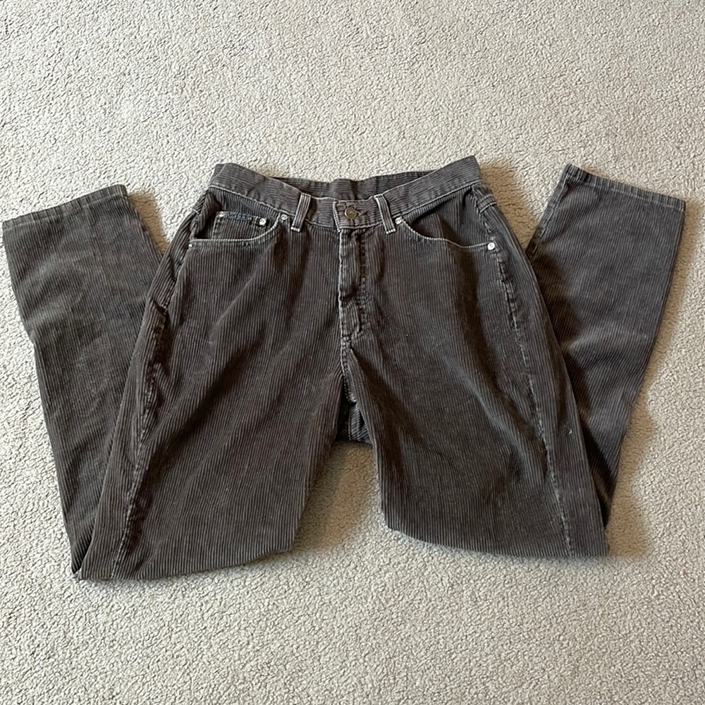 lee’s vintage corduroy brown pants